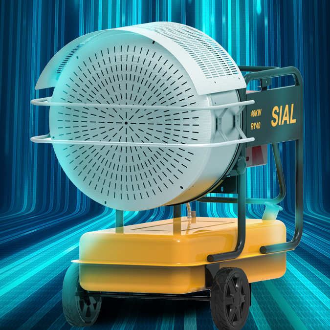 分析不同类型的工业暖风机及其特点