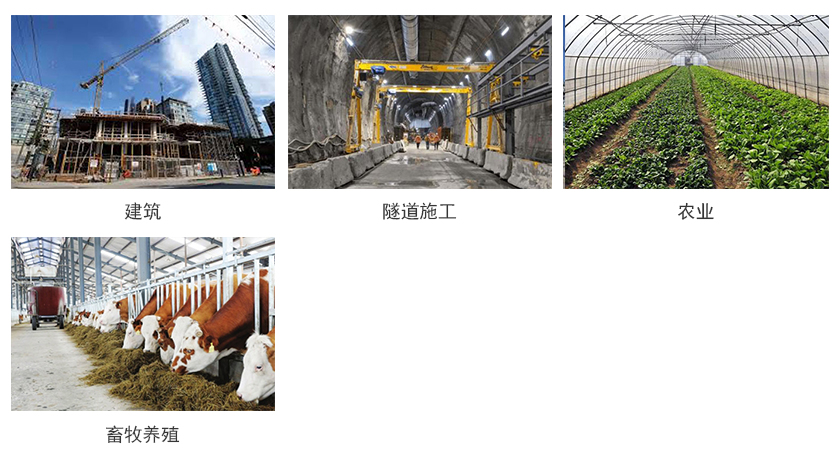 直接燃油暖风机应用场景